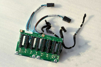 used IBM X3650 M3 8 x 2.5" SAS/SATA Hot-Swap Drive Backplane with Cables 69Y0650