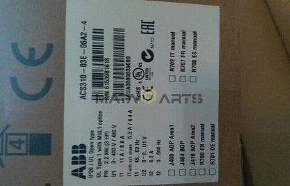 new ONE ABB ACS310-03E-06A2-4 2.2KW Inverter - ABB