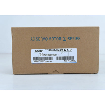 new One OMRON R88M-U40030VA-S1 AC Servo Motor R88MU40030VAS1 ping - OMRON