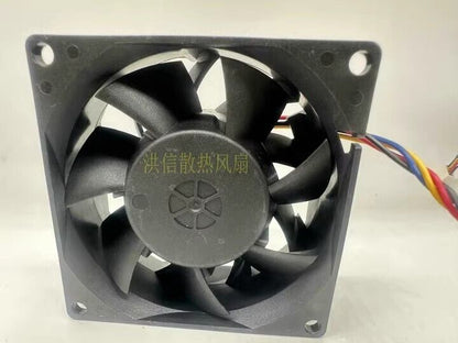 new 1 PCS DC12V 0.90A 8038 80*38MM 4WIRE DZ08038B12HH FAN - KOEED