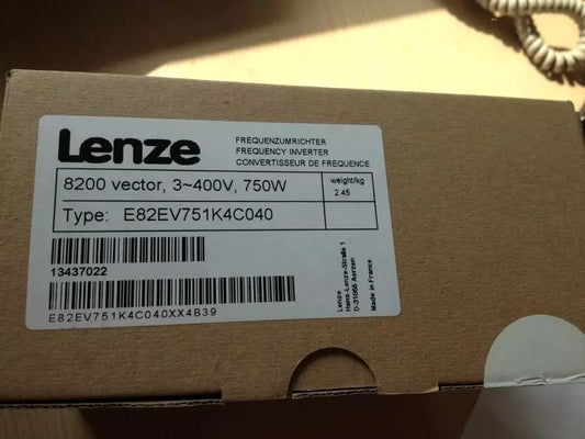 new 1PC LENZE E82EV751K4C040 Inverter E82EV751K-4C040 ping - LENAZ