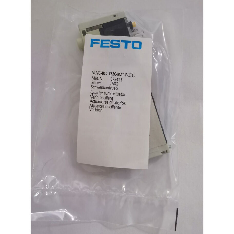 Festo VUVG-B10-T32C-MZT-F-1T1L 573413 Solenoid Valve One - FESTO