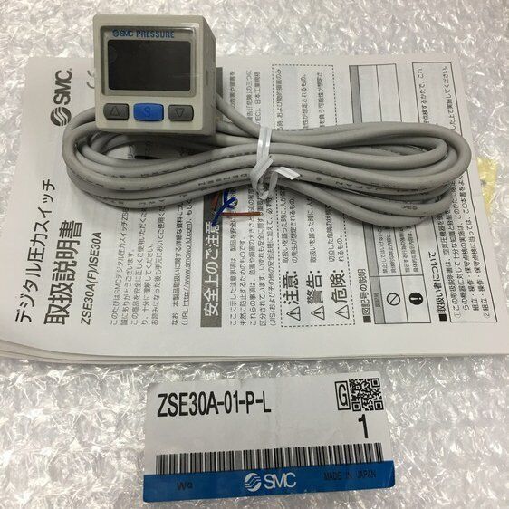 new 1PC SMC ZSE30A-01-P-L Pressure Switch ZSE30A01PL - SMC