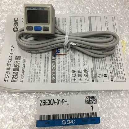 new 1PC SMC ZSE30A-01-P-L Pressure Switch ZSE30A01PL - SMC