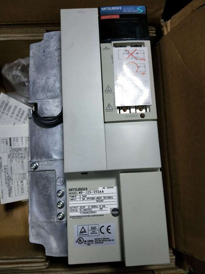 new MITSUBISHI MR-J2S-350A4 SERVO Driver MRJ2S350A4 In Box ping - MITSUBISHI