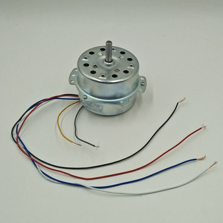 new Cold Warm Fan Motor Water Cool Air Conditioner 6Wire 3Position YYHS-75 80mm 220V - KOEED