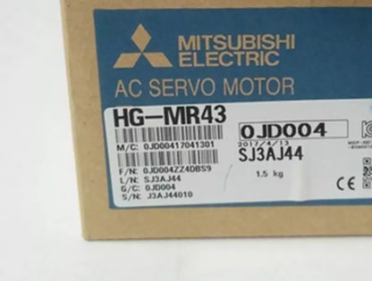 new One Mitsubishi HG-MR43 HGMR43 Servo Motor In Box ping - MITSUBISHI