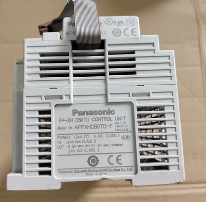 new 1PCS  Panasonic AFPXHC60TD-F FP-XH C60TD PLC Controller ping