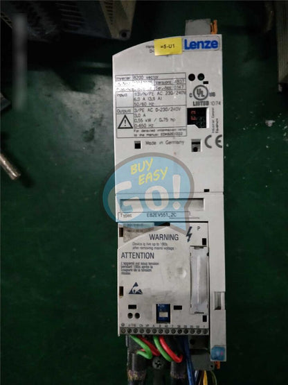 used 1PC LENZE E82EV552-4C200 E82EV552K4C200 - LENZE