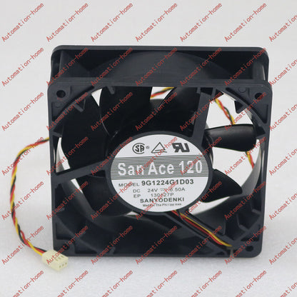 new 1PC For 9G1224G1D03 DC 24V 0.50A Fan - DELTA CONTROLS