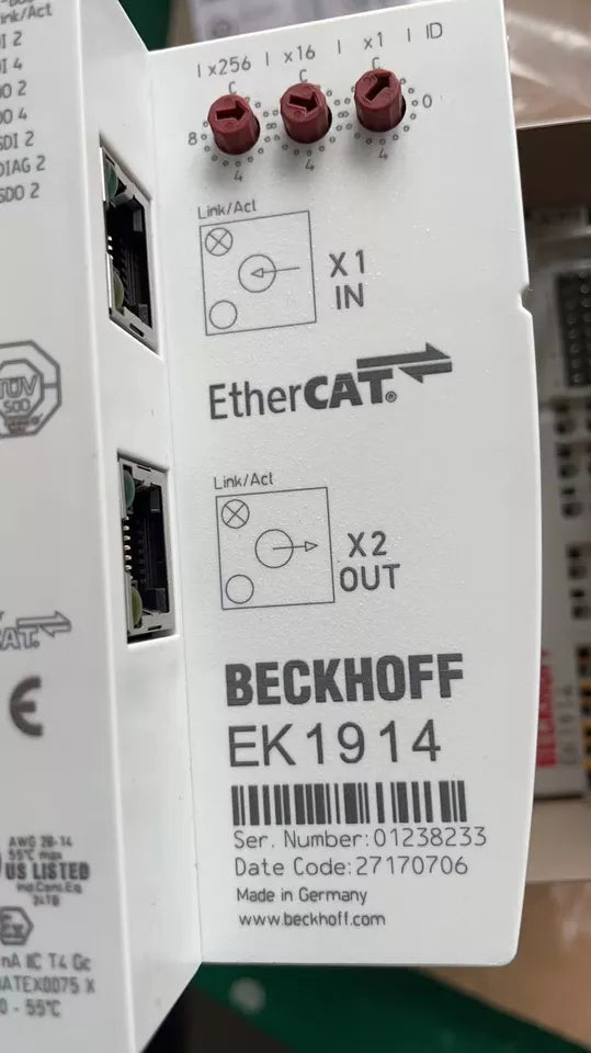 new 1PC Beckhoff EK1914 PLC Module  ping