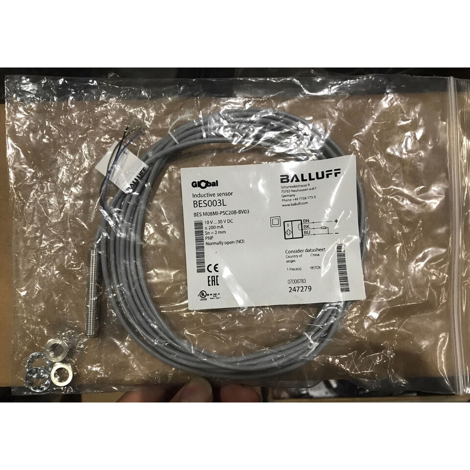 1PC BALLUFF Proximity Switch Sensor M08MI-PSC20B-BV03 - BALLUFF