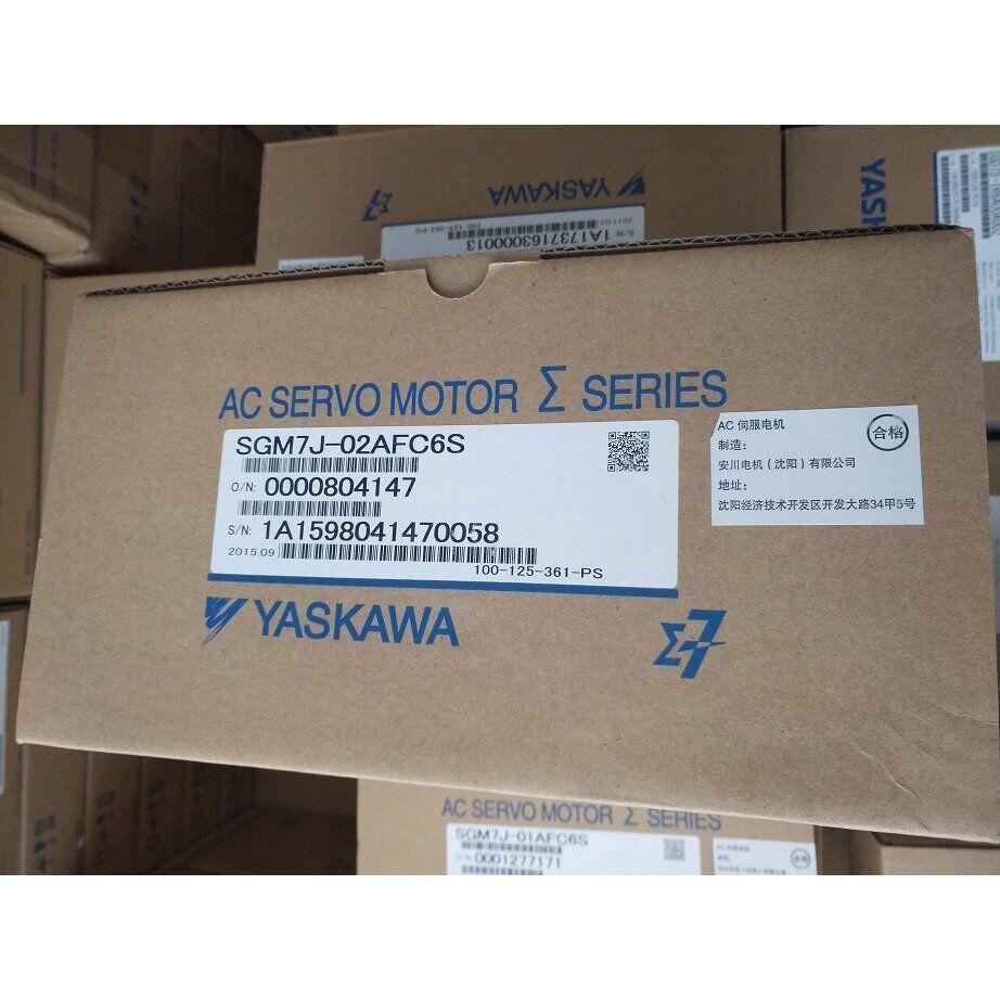 new 1PC YASKAWA SGM7J-02AFC6S AC Servo Motor SGM7J02AFC6S In Box - YASKAWA