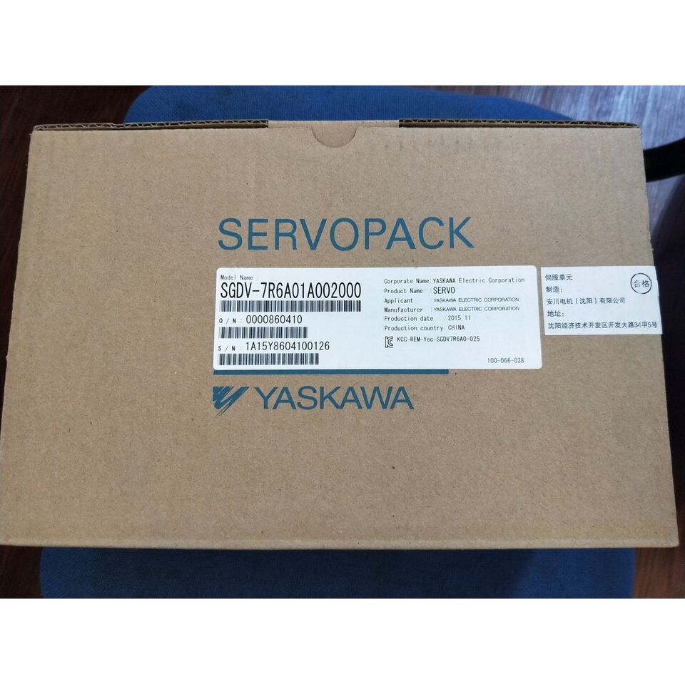 new 1PC Yaskawa SGDV-7R6A01A002000 Servo Drive In Box ping