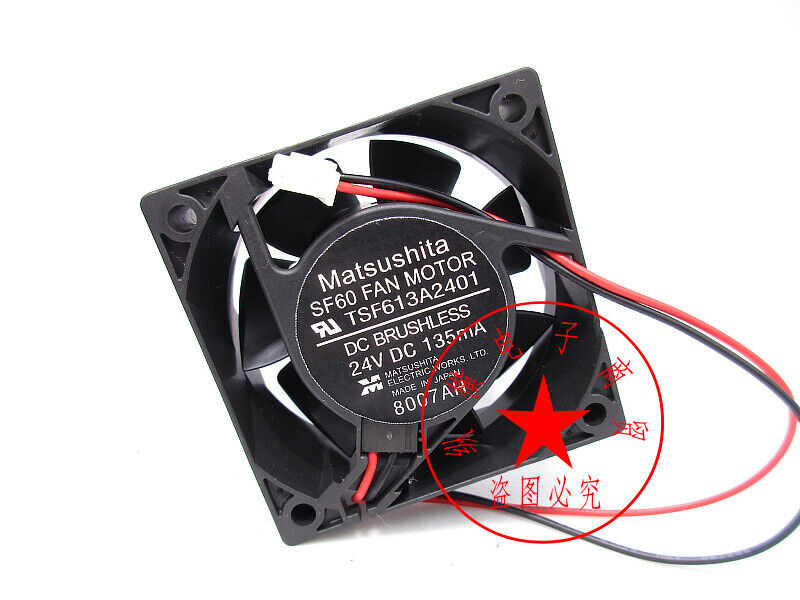 Matsushita TSF613A2401 24VDC 135MA 2-wire Anchuan inverter cooling fan - MATSUSHITA