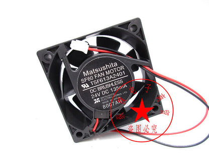 Matsushita TSF613A2401 24VDC 135MA 2-wire Anchuan inverter cooling fan - MATSUSHITA
