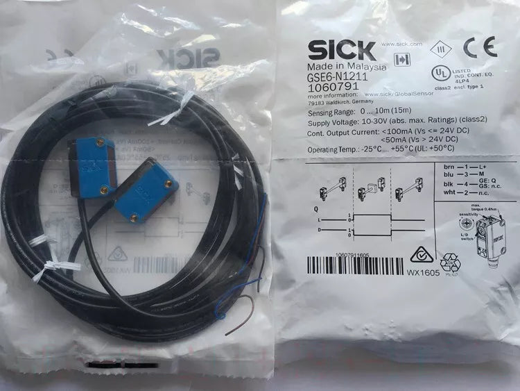 new 1PC Sick GSE6-N1211 Photoelectric Sensor GSE6N1211 - SICK