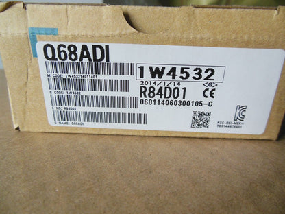 new 1PC Mitsubishi Q68ADI Analog Module In Box ping