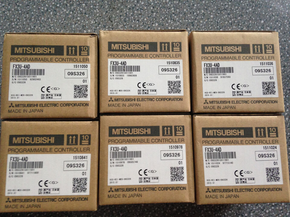 new 1PC Mitsubishi Programmable Controller PLC FX3U-4AD In Box - MITSUBISHI