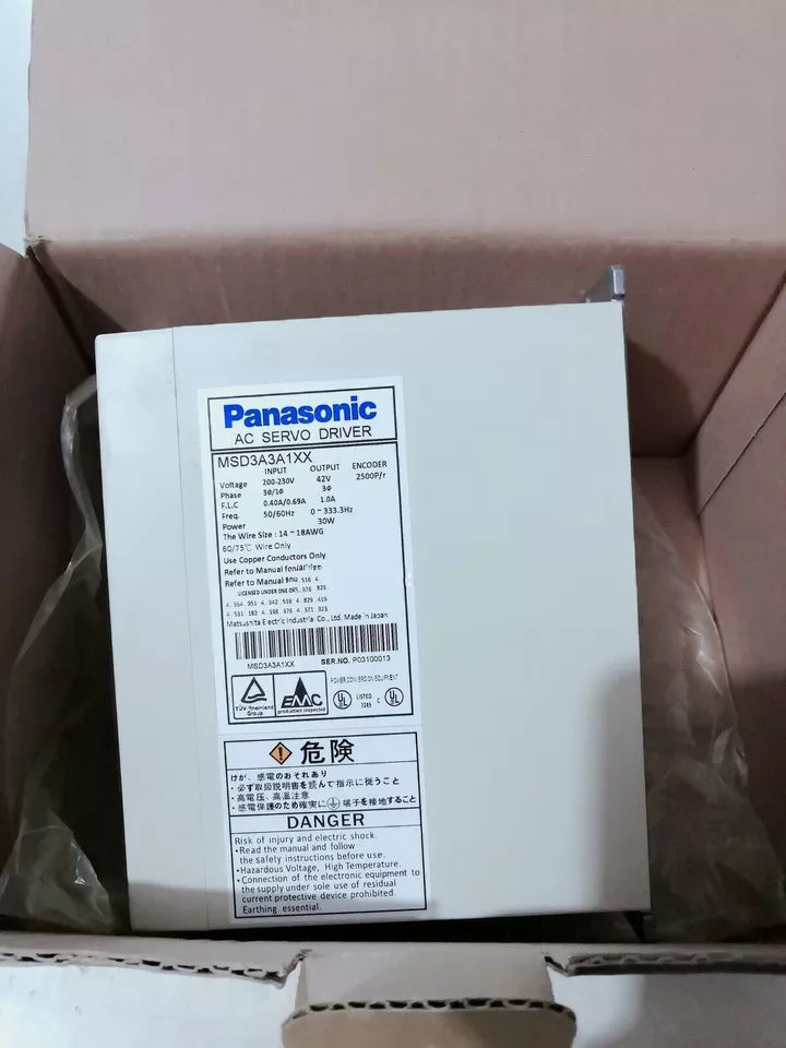 new 1PC Panasonic MSD3A3A1XX Servo Driver ping - PANASONIC