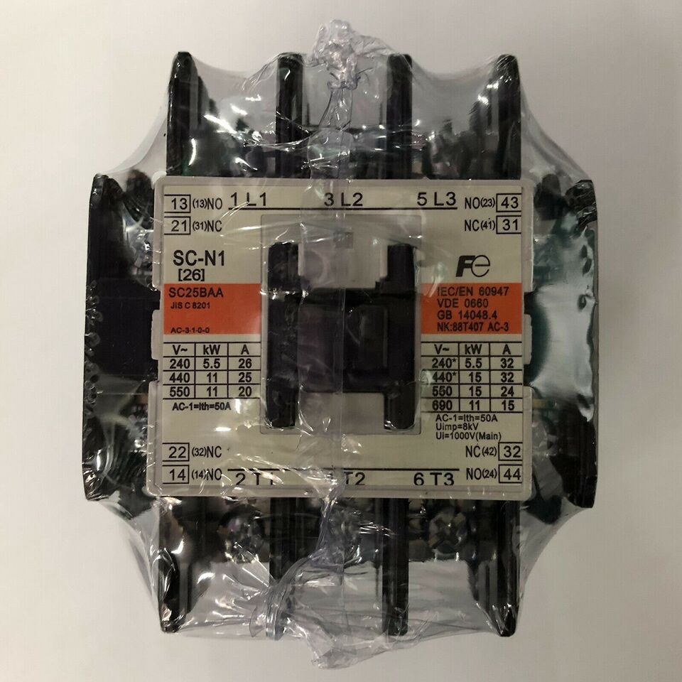 new Fuji SC-N1 220V Magnetic Contactor 1PC SCN1 - FUJI