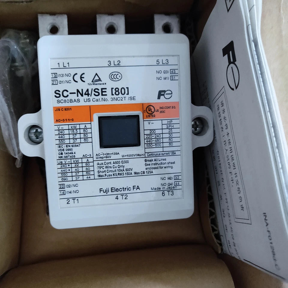 new 1PC Fuji SC-N4/SE[80] DC48V Contactor ping
