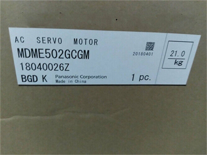 Panasonic MDME502GCGM AC Servo Motor - PANASONIC