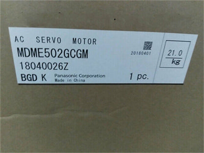 Panasonic MDME502GCGM AC Servo Motor - PANASONIC