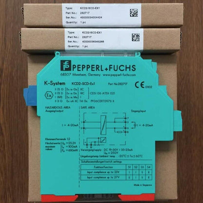new 1PC PEPPERL+FUCHS KCD2-SCD-EX1 Safety Barrier KCD2SCDEX1 - PEPPERL+FUCHS