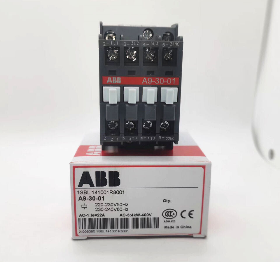 new ABB contactor A9-30-01 220V~230V