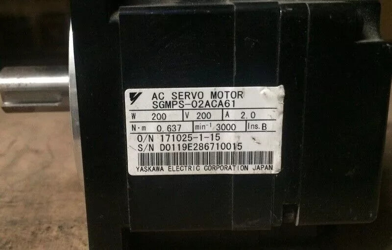 new One Yaskawa SGMPS-02ACA61 SGMPS02ACA61 Servo Motor ping - YASKAWA