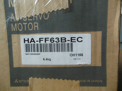 new 1PC Mitsubishi HA-FF63B-EC Servo Motor HAFF63BEC In Box ping - MITSUBISHI