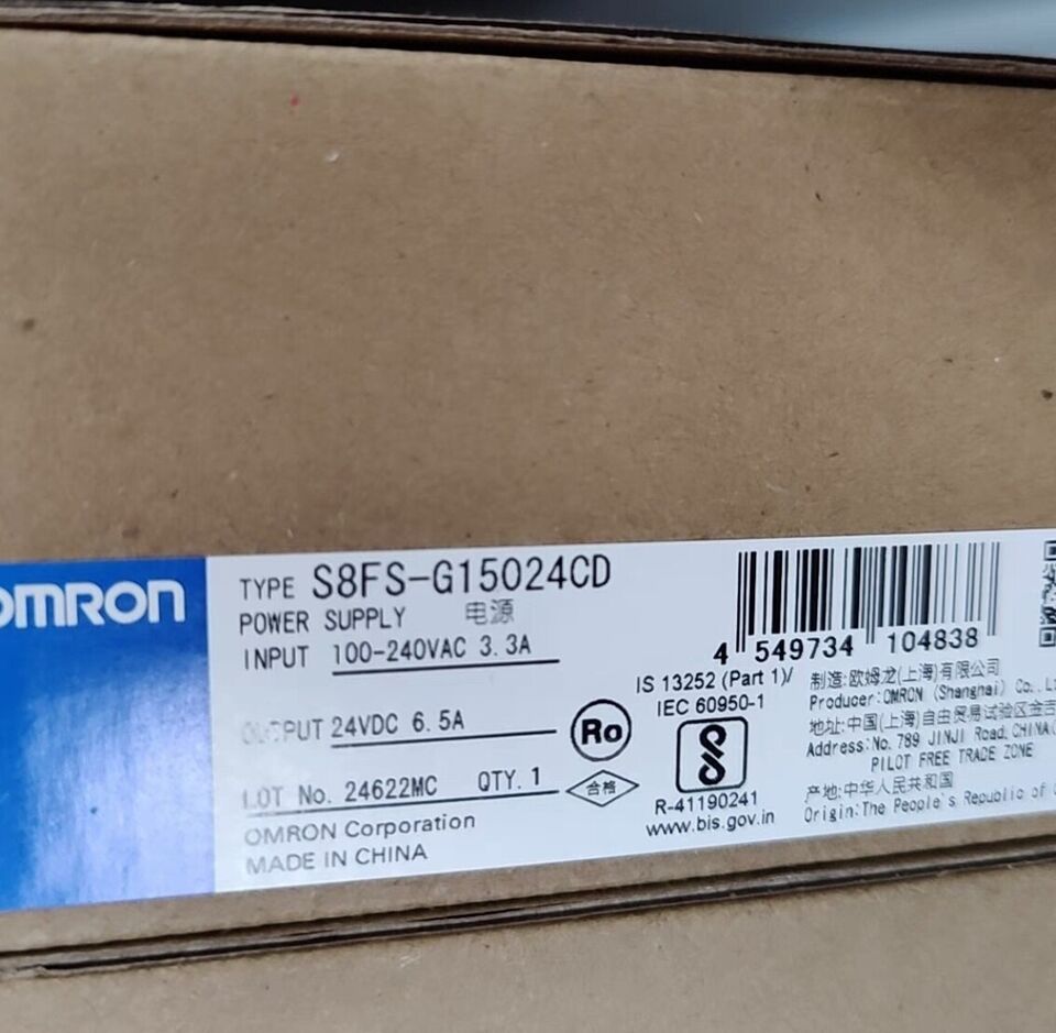 Omron S8FS-G15024CD Switching Power One - OMRON