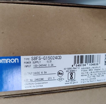 Omron S8FS-G15024CD Switching Power One - OMRON
