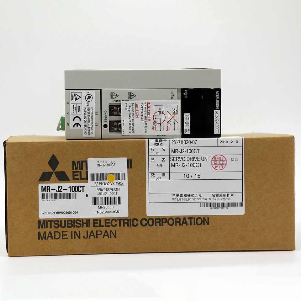 new 1PC Mitsubishi MR-J2-100CT Servo Driver In Box ping MRJ2100CT - MITSUBISHI