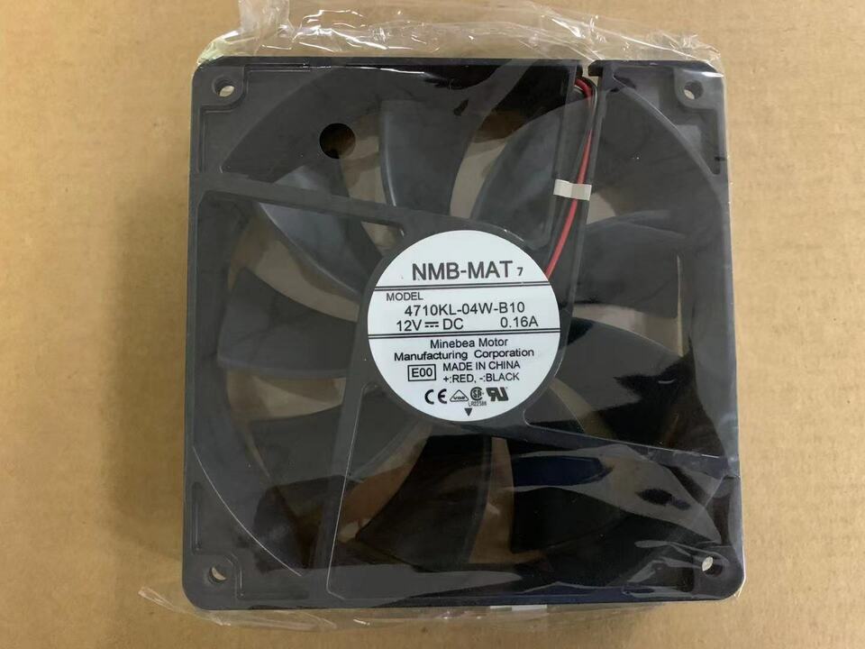 new 1PC 120mm Mute chassis double ball fan 4710KL-04W-B10 12025 12CM 0.16A - KEBEC