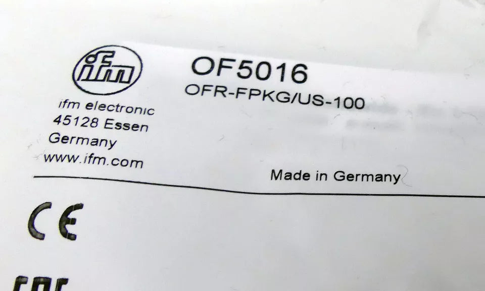 IFM OF5016 Proximity Switch Sensor - IFM