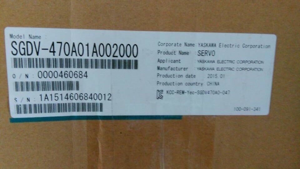 new 1PC Yaskawa SGDV-470A01A002000 Servo Motor In Box ping - YASKAWA