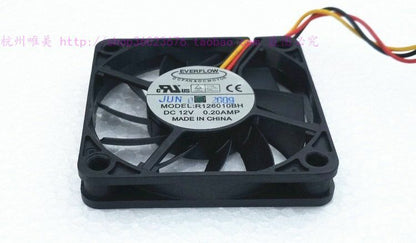 new 1PC 12V 0.20A 3Pin Fan R126010BH 6010 60X10MM Replace R126010DL - OMRON