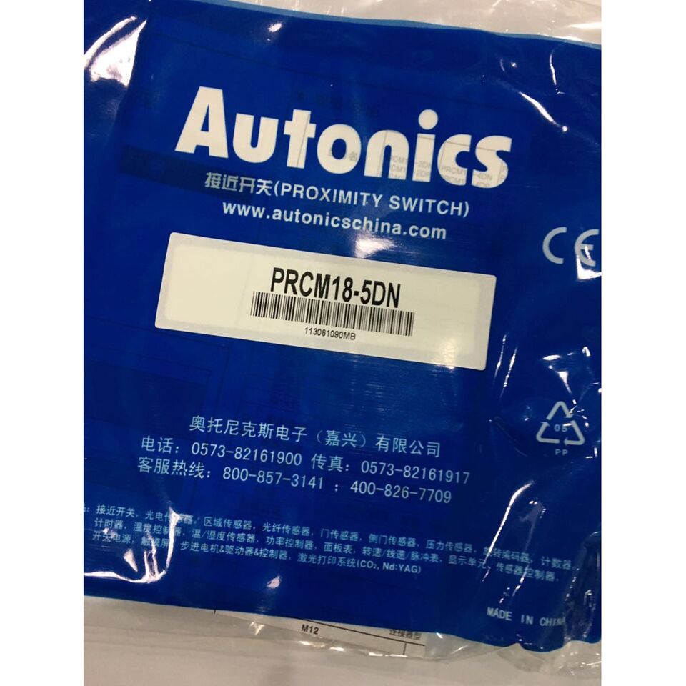 new Autonics PRCM18-5DN Proximity Switch Sensor One PRCM185DN - AUTONICS