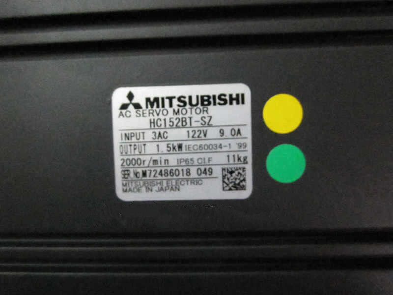 new 1PC Mitsubishi HC152BT-SZ AC Servo Motor HC152BTSZ ping - MITSUBISHI