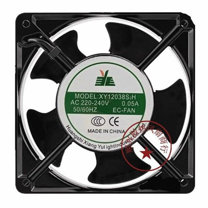 new 1 PCS 2 wire cooling fan Axial fan model XY12038S2H AC220-240V 12CM 12038 - SIGMATECH