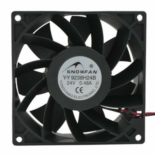 new 9238 DC double ball bearing 9CM inverter cooling fan Y-Y9238H24B 24V 0.48A