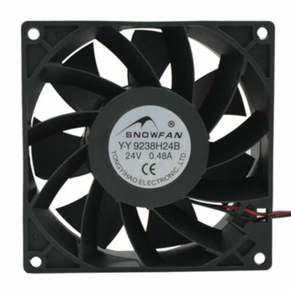 new 9238 DC double ball bearing 9CM inverter cooling fan Y-Y9238H24B 24V 0.48A