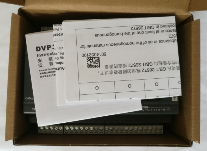 new  Delta DVP32ES200TC CPU Module ping In Box