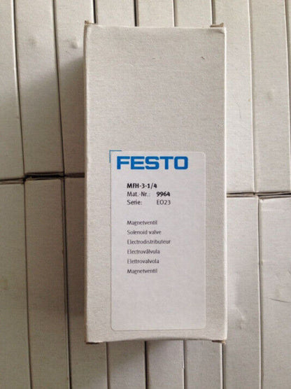 Festo MFH-3-1/4 Solenoid Valve - FESTO