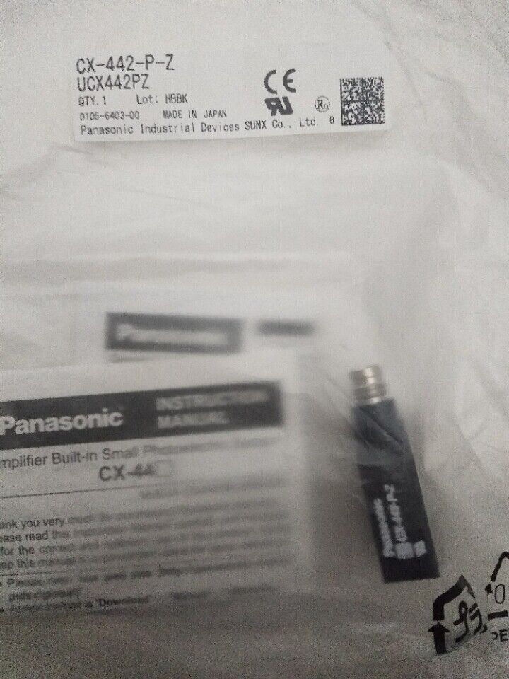 Panasonic Photoelectric Sensor CX442PZ - PANASONIC