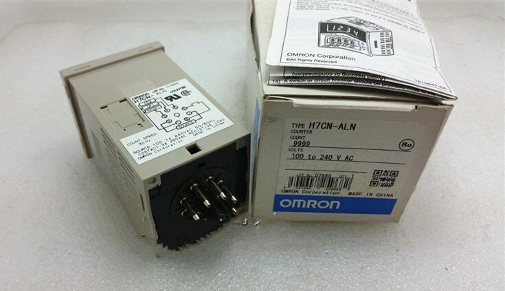 new One Omron H7CNALN Electronic Counter H7CN-ALN AC100-220V In Box - OMRON