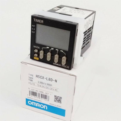 new 1PC Omron H5CX-L8D-N H5CXL8DN Timer 12-24VDC In Box ping - OMRON