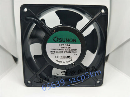 new 1PC Fan Cabinet Cooling Fan Axial Fan SP100A 1123XST.GN AC115V 0.26A 12cm - AXIAL